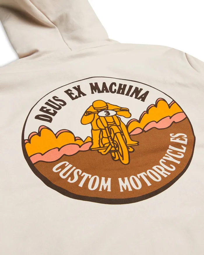 Max Speed Hoodie 8211 Dirty White Men Deus Ex Machina Hoodies and Sweaters Max Speed Hoodie 8211 Dirty White Men Deus Ex Machina Hoodies and Sweaters