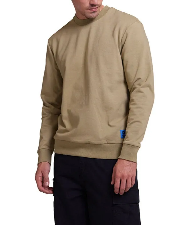 Maxed Out Crew 8211 Sage Green Men Deus Ex Machina Hoodies and Sweaters Maxed Out Crew 8211 Sage Green Men Deus Ex Machina Hoodies and Sweaters