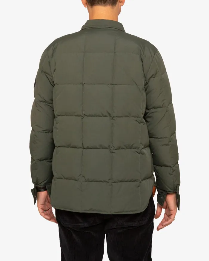 Maxwell Down Overshirt 8211 Forest Green Men Deus Ex Machina Jackets Maxwell Down Overshirt 8211 Forest Green Men Deus Ex Machina Jackets