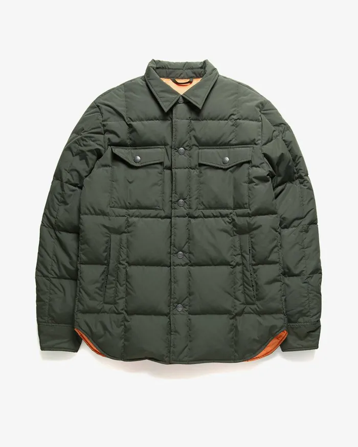 Maxwell Down Overshirt 8211 Forest Green Men Deus Ex Machina Jackets Maxwell Down Overshirt 8211 Forest Green Men Deus Ex Machina Jackets