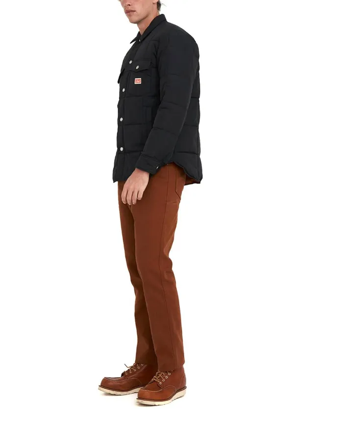 Maxwell Padded Overshirt 8211 Black Men Deus Ex Machina Jackets Maxwell Padded Overshirt 8211 Black Men Deus Ex Machina Jackets