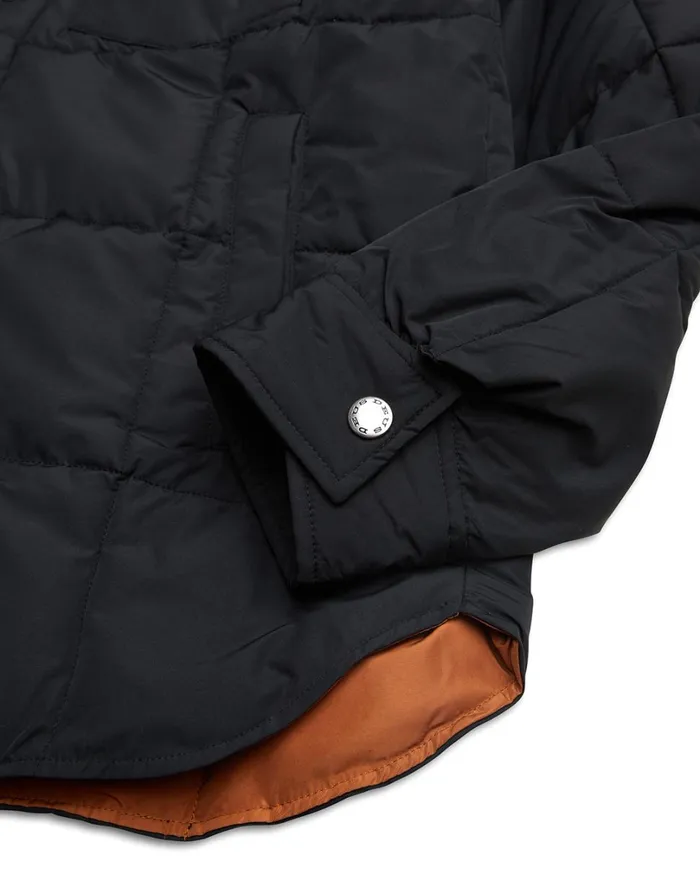 Maxwell Padded Overshirt 8211 Black Men Deus Ex Machina Jackets Maxwell Padded Overshirt 8211 Black Men Deus Ex Machina Jackets