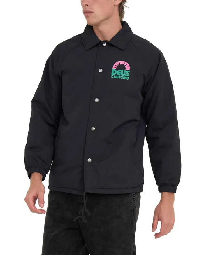 Melodies Coach Jacket 8211 Anthracite Men Deus Ex Machina Jackets