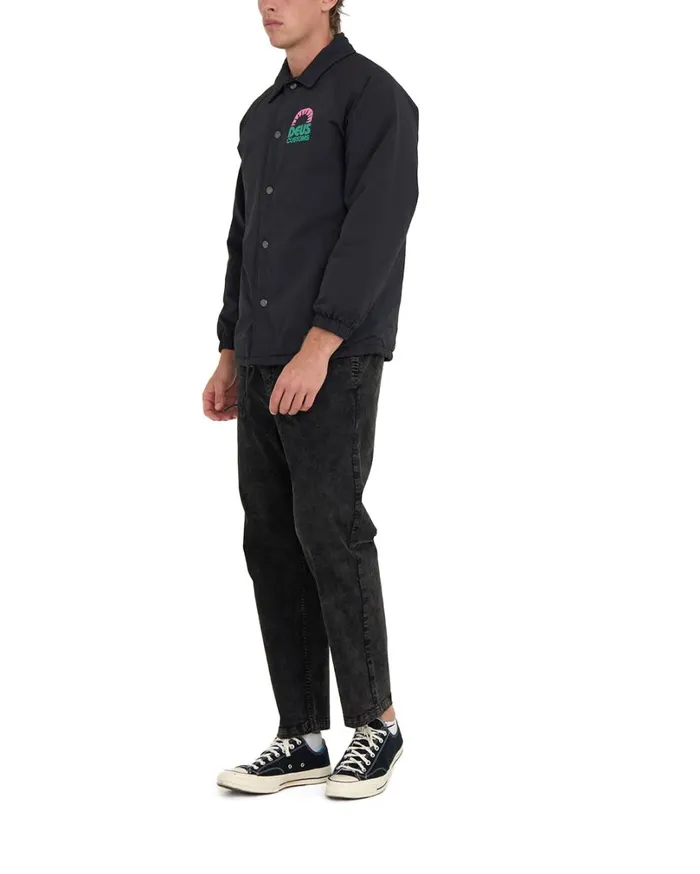 Melodies Coach Jacket 8211 Anthracite Men Deus Ex Machina Jackets Melodies Coach Jacket 8211 Anthracite Men Deus Ex Machina Jackets