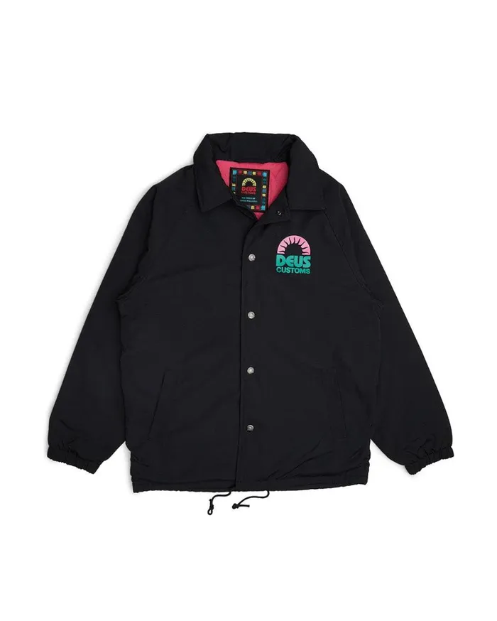 Melodies Coach Jacket 8211 Anthracite Men Deus Ex Machina Jackets Melodies Coach Jacket 8211 Anthracite Men Deus Ex Machina Jackets