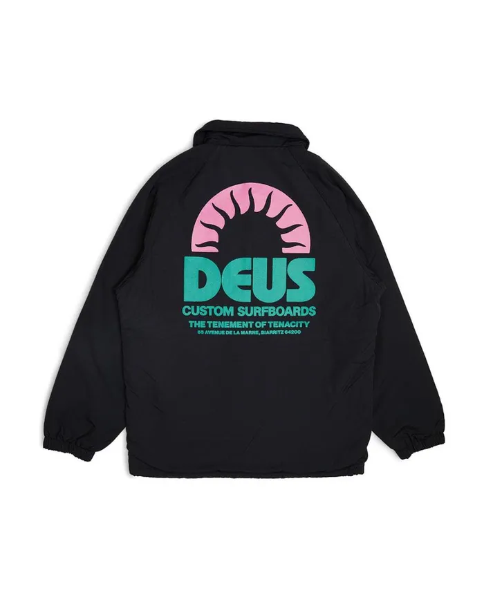 Melodies Coach Jacket 8211 Anthracite Men Deus Ex Machina Jackets Melodies Coach Jacket 8211 Anthracite Men Deus Ex Machina Jackets