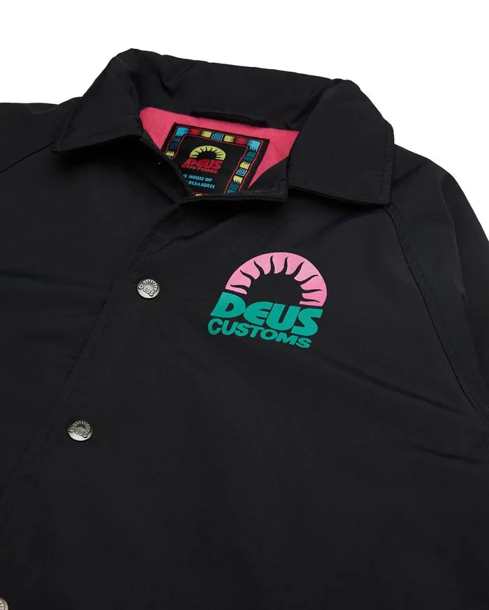 Melodies Coach Jacket 8211 Anthracite Men Deus Ex Machina Jackets Melodies Coach Jacket 8211 Anthracite Men Deus Ex Machina Jackets