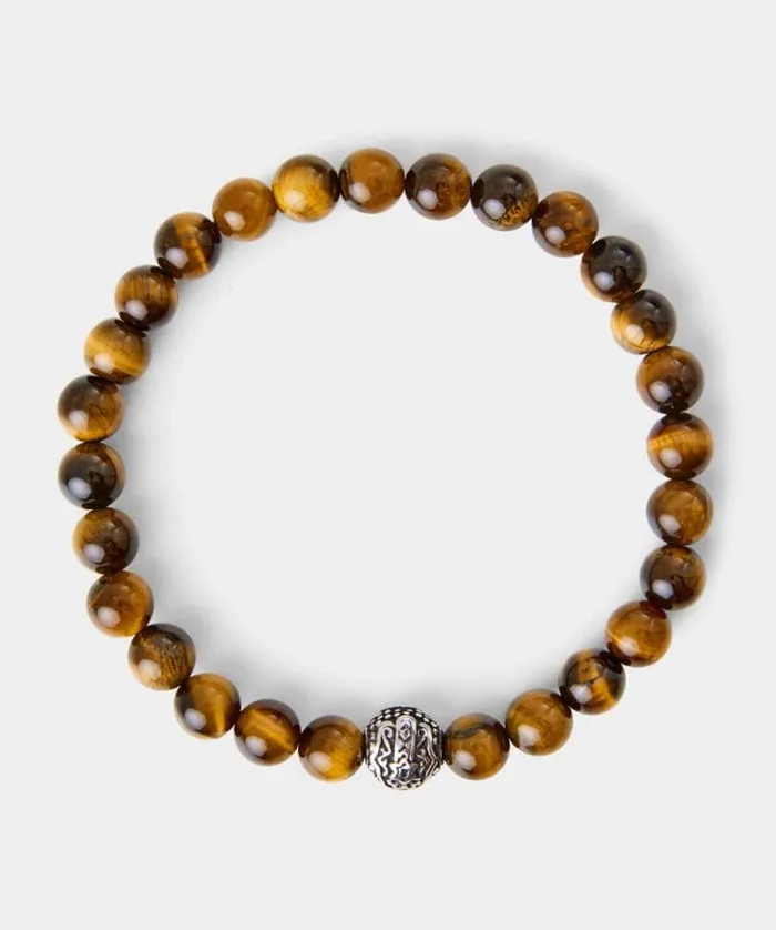Men Joe Browns Accessories and Jewellery Genuine Tigers Eye Bracelet Men Joe Browns Accessories and Jewellery Genuine Tigers Eye Bracelet