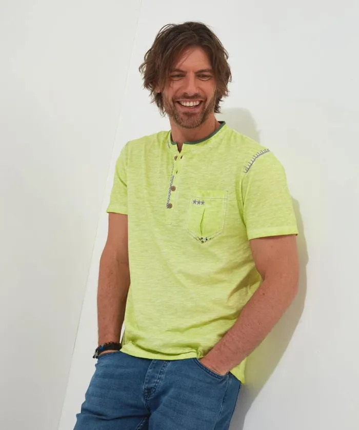 Men Joe Browns Henley Tops Creative And Customised Henley