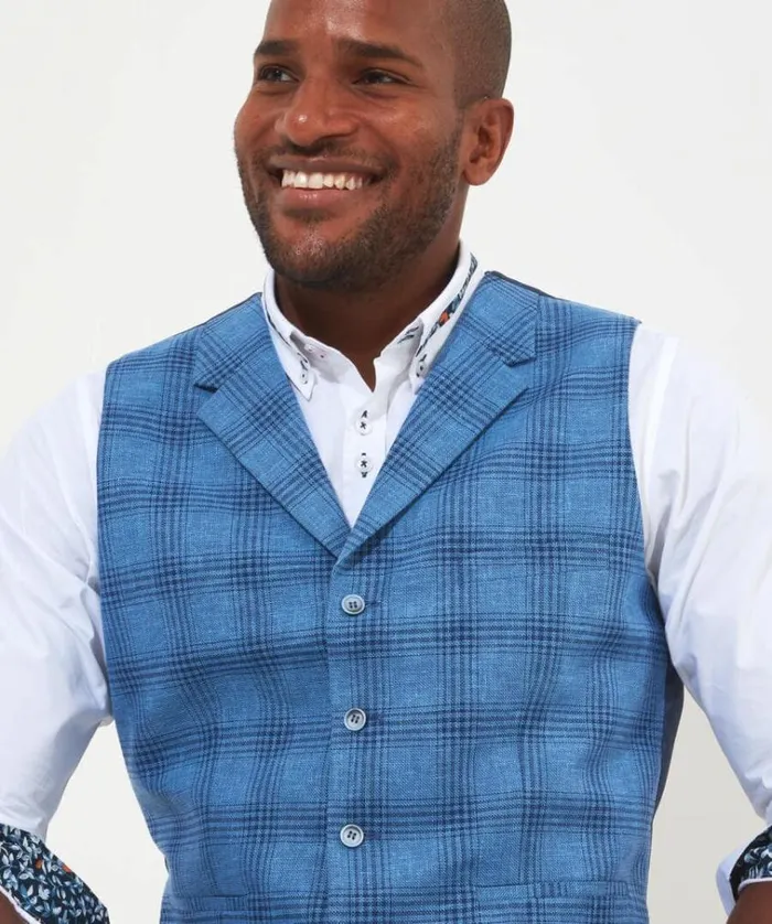 Men Joe Browns Jackets and Coats Charming Check Waistcoat Men Joe Browns Jackets and Coats Charming Check Waistcoat