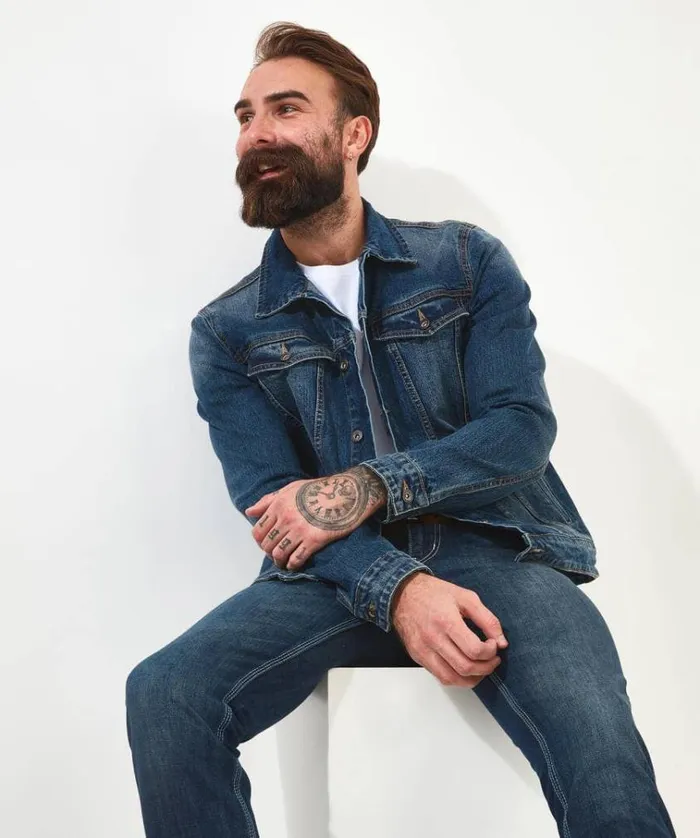 Men Joe Browns Jackets and Coats Distinctive Denim Jacket