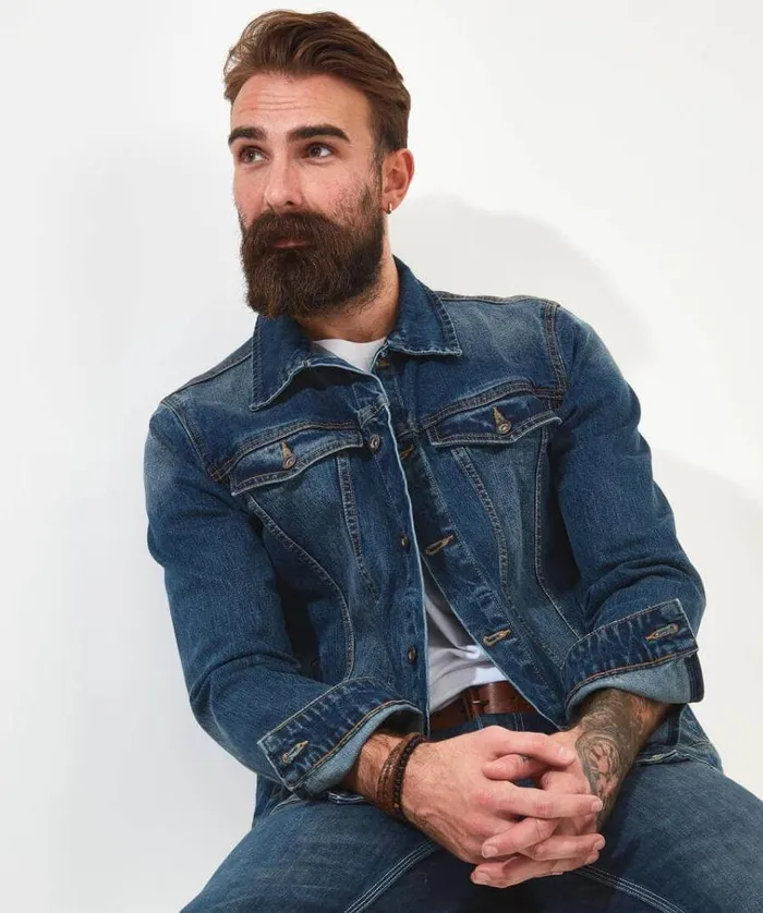 Men Joe Browns Jackets and Coats Distinctive Denim Jacket
