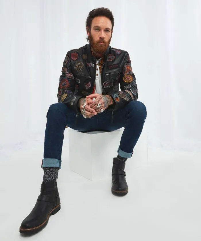 Men Joe Browns Jackets and Coats On Tour Leather Jacket Men Joe Browns Jackets and Coats On Tour Leather Jacket