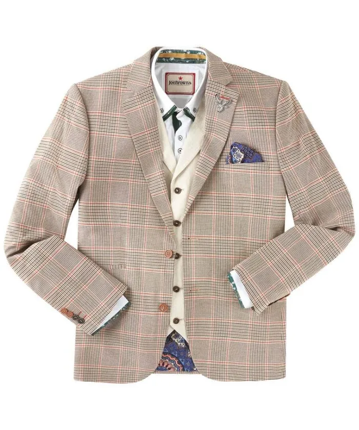 Men Joe Browns Jackets and Coats Spring Check Blazer Men Joe Browns Jackets and Coats Spring Check Blazer