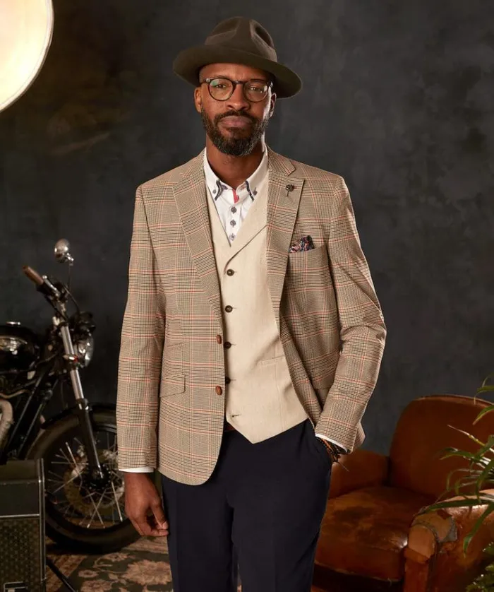 Men Joe Browns Jackets and Coats Spring Check Blazer Men Joe Browns Jackets and Coats Spring Check Blazer