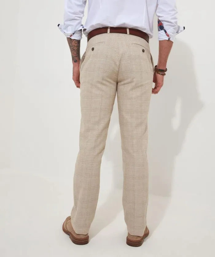 Men Joe Browns Jeans and Trousers Delightful Check Trousers Men Joe Browns Jeans and Trousers Delightful Check Trousers