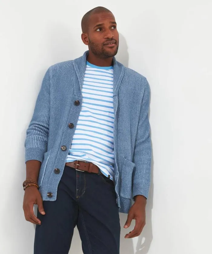 Men Joe Browns Knitwear High Tide Cardigan