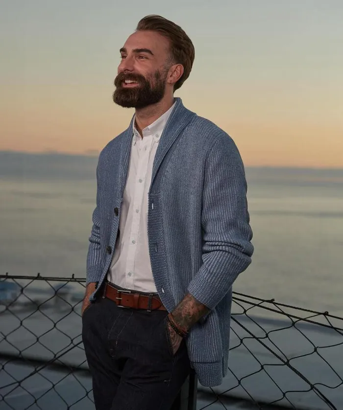 Men Joe Browns Knitwear High Tide Cardigan Men Joe Browns Knitwear High Tide Cardigan