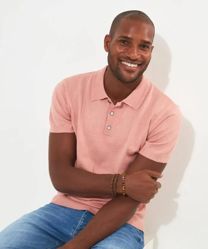 Men Joe Browns Polo Shirts Superb Knitted Polo Shirt