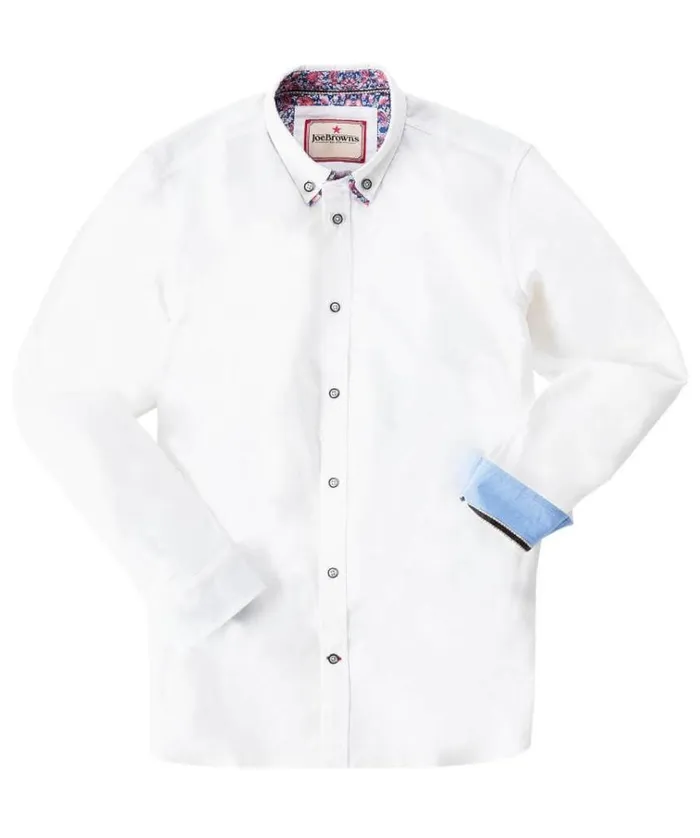 Men Joe Browns Shirts Delightful Double Collar Shirt Men Joe Browns Shirts Delightful Double Collar Shirt