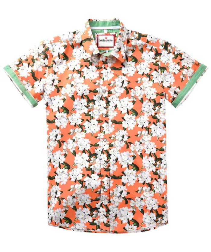 Men Joe Browns Shirts Delightful Floral Shirt Men Joe Browns Shirts Delightful Floral Shirt