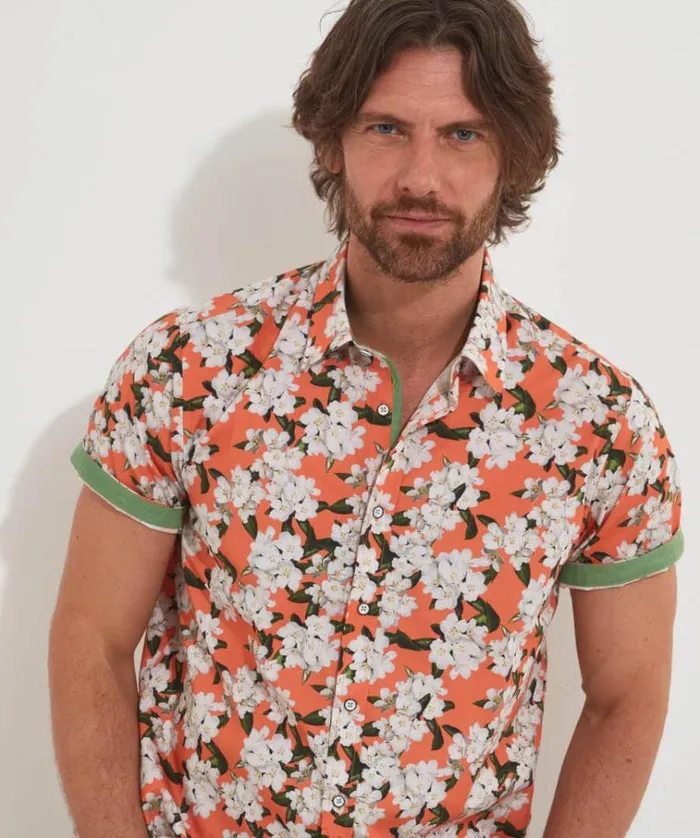 Men Joe Browns Shirts Delightful Floral Shirt Men Joe Browns Shirts Delightful Floral Shirt