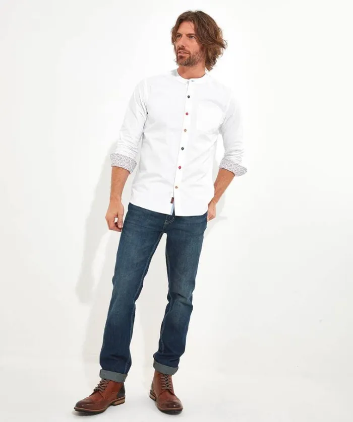 Men Joe Browns Shirts Easy Going Grandad Shirt