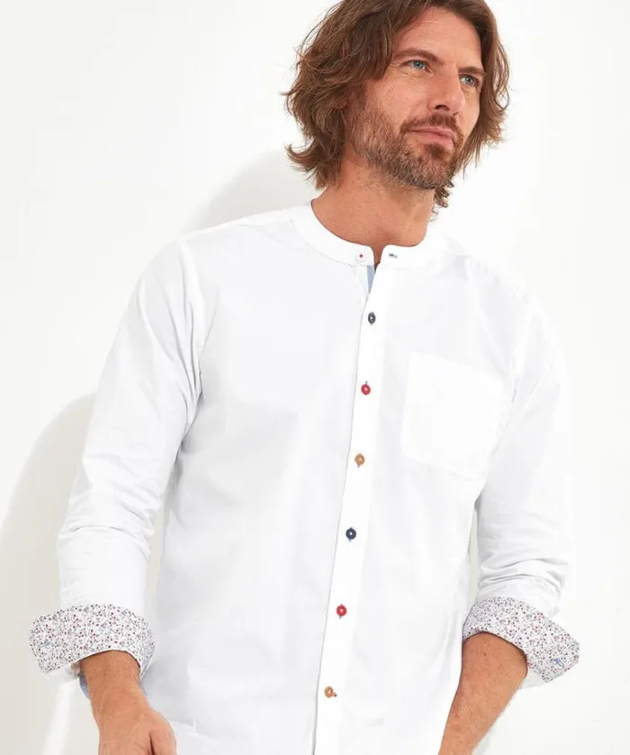 Men Joe Browns Shirts Easy Going Grandad Shirt Men Joe Browns Shirts Easy Going Grandad Shirt