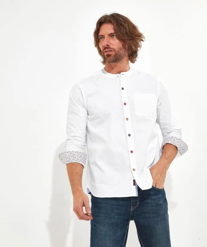 Men Joe Browns Shirts Easy Going Grandad Shirt Men Joe Browns Shirts Easy Going Grandad Shirt