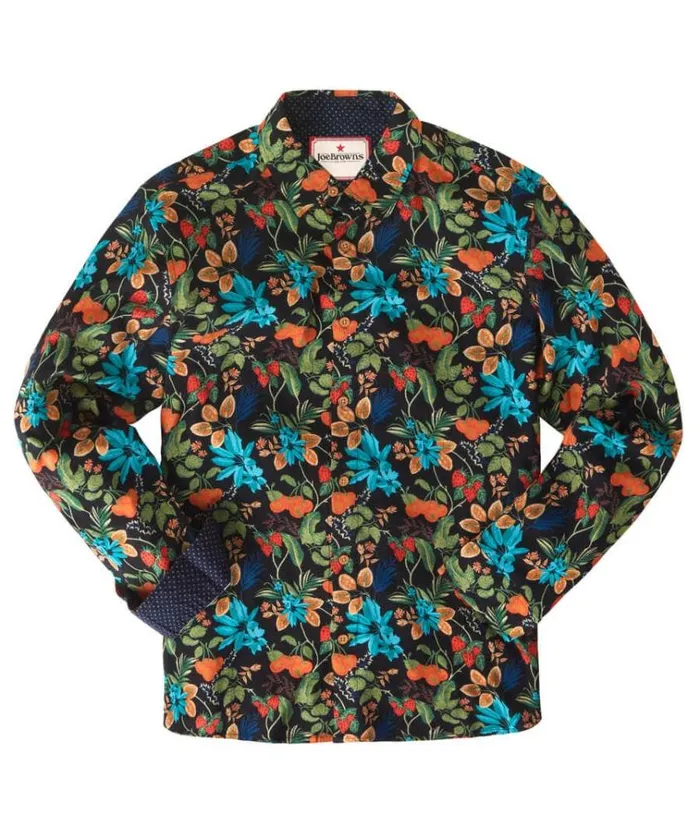 Men Joe Browns Shirts Fabulous Fruit And Floral Shirt Men Joe Browns Shirts Fabulous Fruit And Floral Shirt