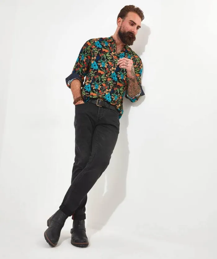 Men Joe Browns Shirts Fabulous Fruit And Floral Shirt Men Joe Browns Shirts Fabulous Fruit And Floral Shirt