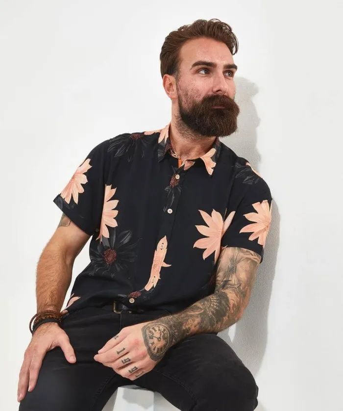 Men Joe Browns Shirts Larger Than Life Floral Shirt