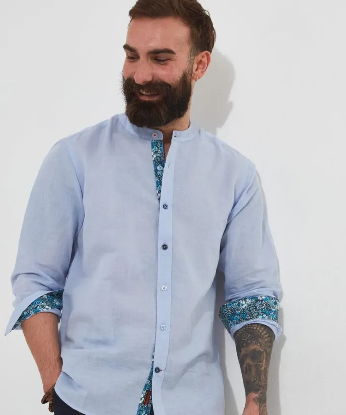 Men Joe Browns Shirts Ready To Relax Grandad Shirt