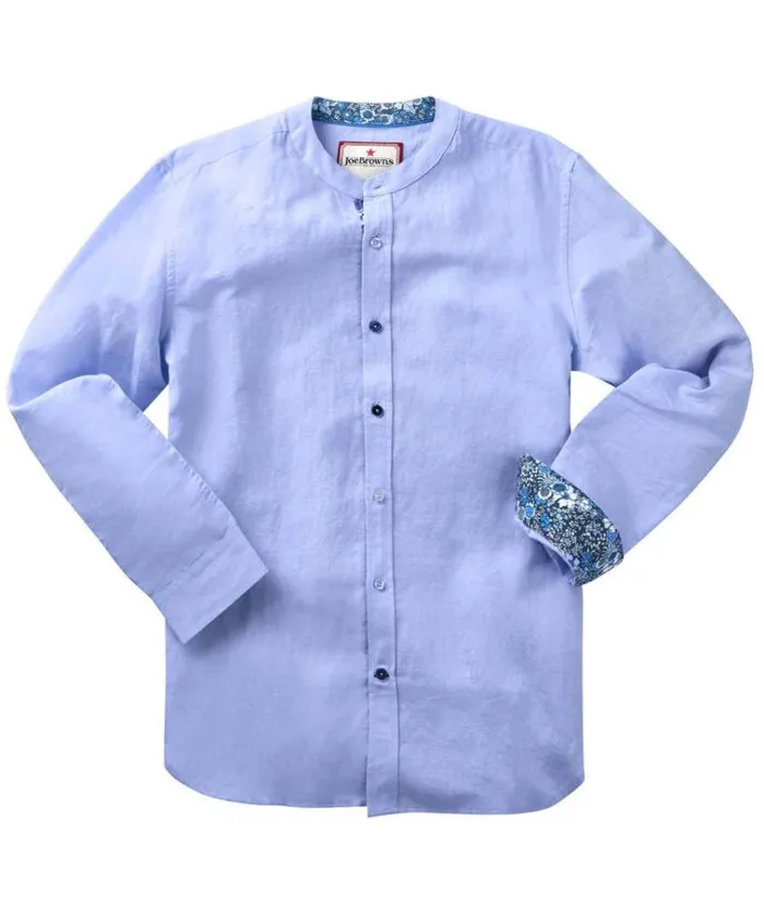 Men Joe Browns Shirts Ready To Relax Grandad Shirt Men Joe Browns Shirts Ready To Relax Grandad Shirt