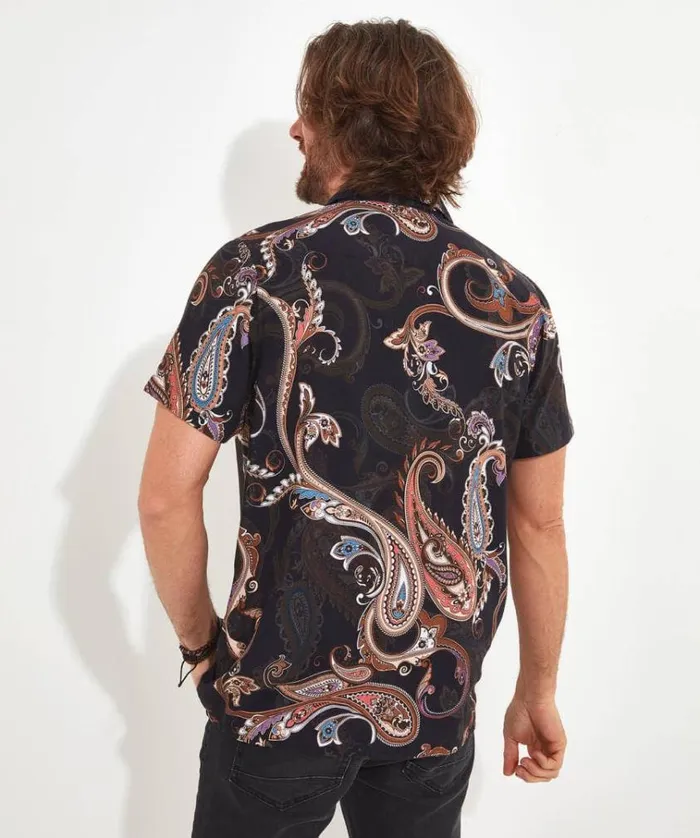 Men Joe Browns Shirts Scale It Up Paisley Shirt Men Joe Browns Shirts Scale It Up Paisley Shirt