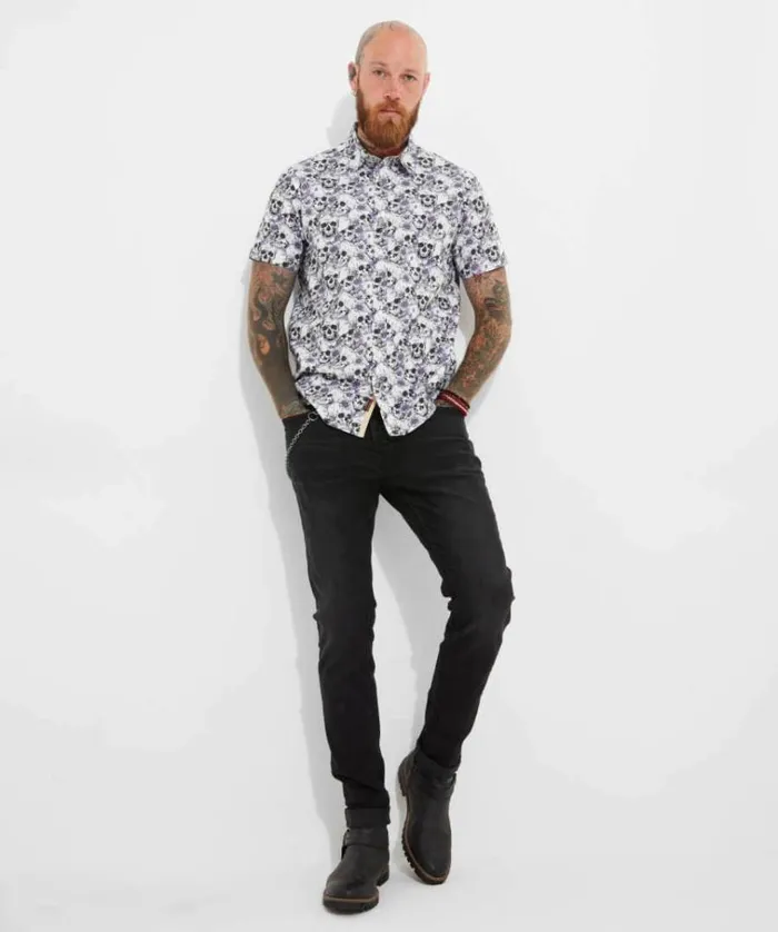 Men Joe Browns Shirts Sensational Skull Shirt Men Joe Browns Shirts Sensational Skull Shirt