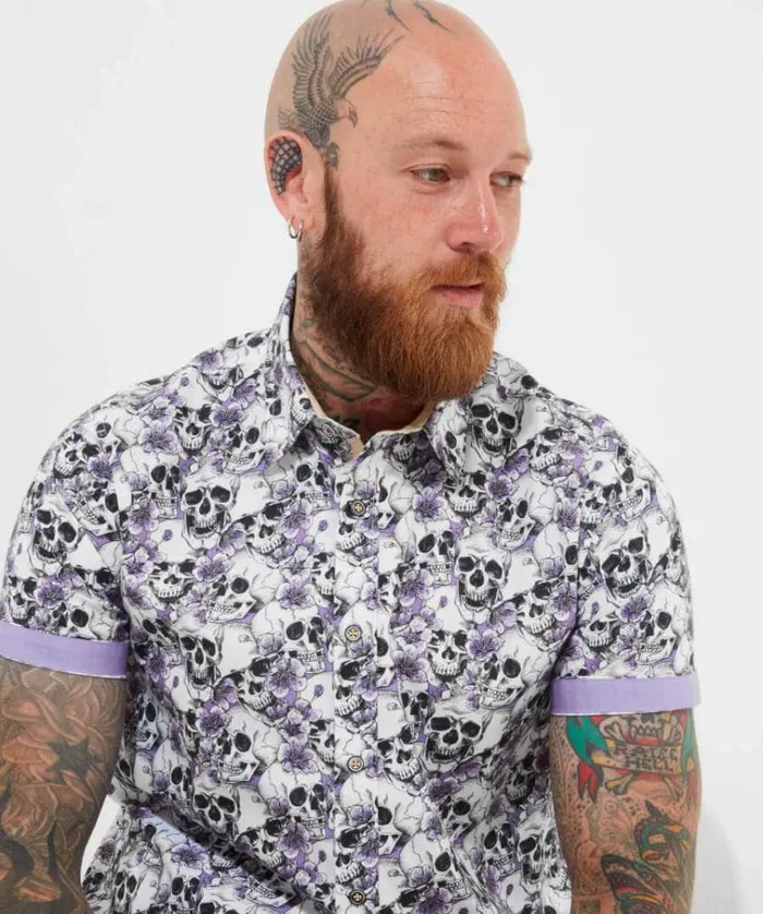 Men Joe Browns Shirts Sensational Skull Shirt Men Joe Browns Shirts Sensational Skull Shirt