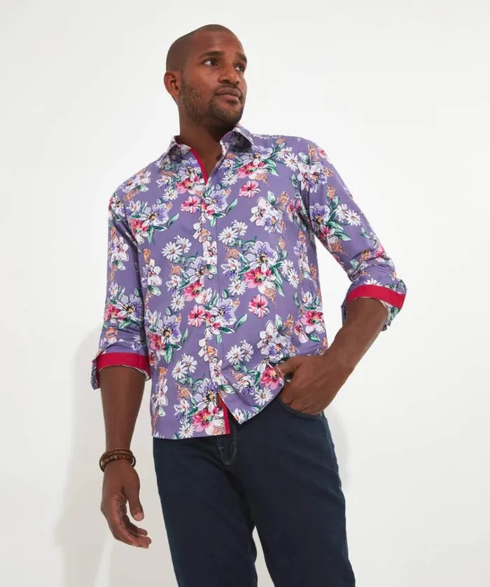Men Joe Browns Shirts Summer Days Floral Shirt