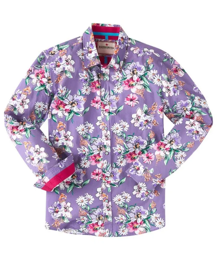 Men Joe Browns Shirts Summer Days Floral Shirt Men Joe Browns Shirts Summer Days Floral Shirt