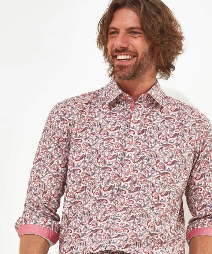 Men Joe Browns Shirts Super Smart Paisley Men Joe Browns Shirts Super Smart Paisley