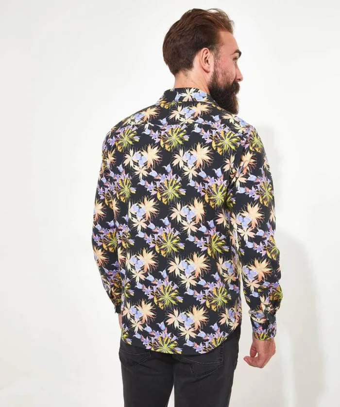 Men Joe Browns Shirts Tropadelic Floral Shirt Men Joe Browns Shirts Tropadelic Floral Shirt