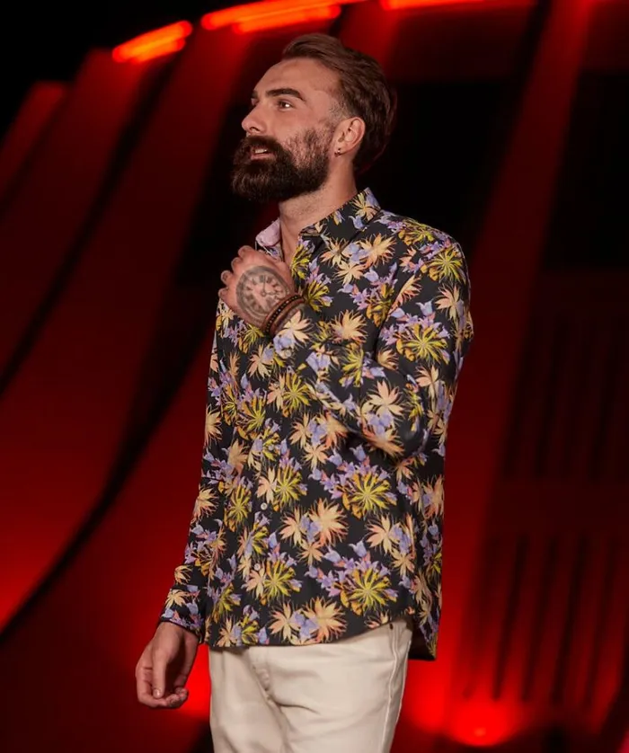Men Joe Browns Shirts Tropadelic Floral Shirt Men Joe Browns Shirts Tropadelic Floral Shirt