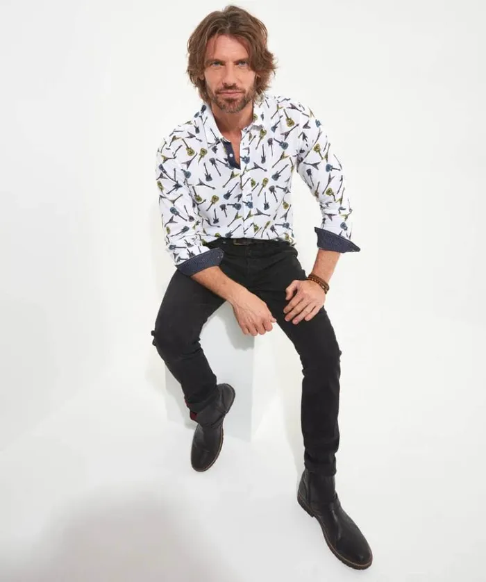 Men Joe Browns Shirts Turn Up The Volume Shirt Men Joe Browns Shirts Turn Up The Volume Shirt