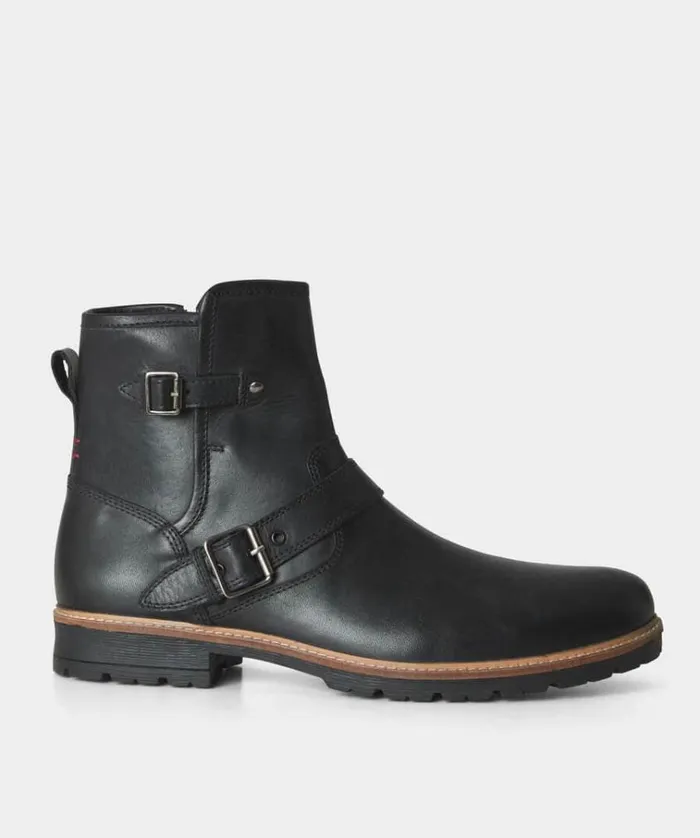 Men Joe Browns Shoes Boots and Trainers Snake Pass Leather Biker Boots