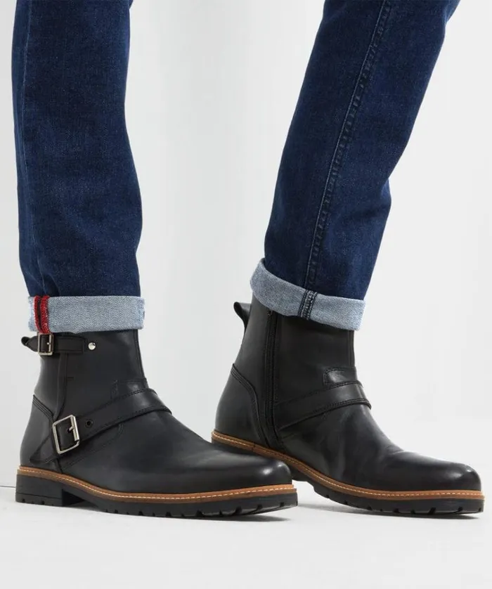 Men Joe Browns Shoes Boots and Trainers Snake Pass Leather Biker Boots Men Joe Browns Shoes Boots and Trainers Snake Pass Leather Biker Boots