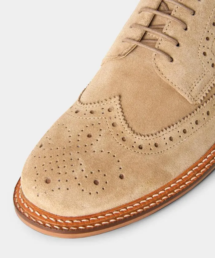 Men Joe Browns Shoes Double Rand Suede Brogues Men Joe Browns Shoes Double Rand Suede Brogues