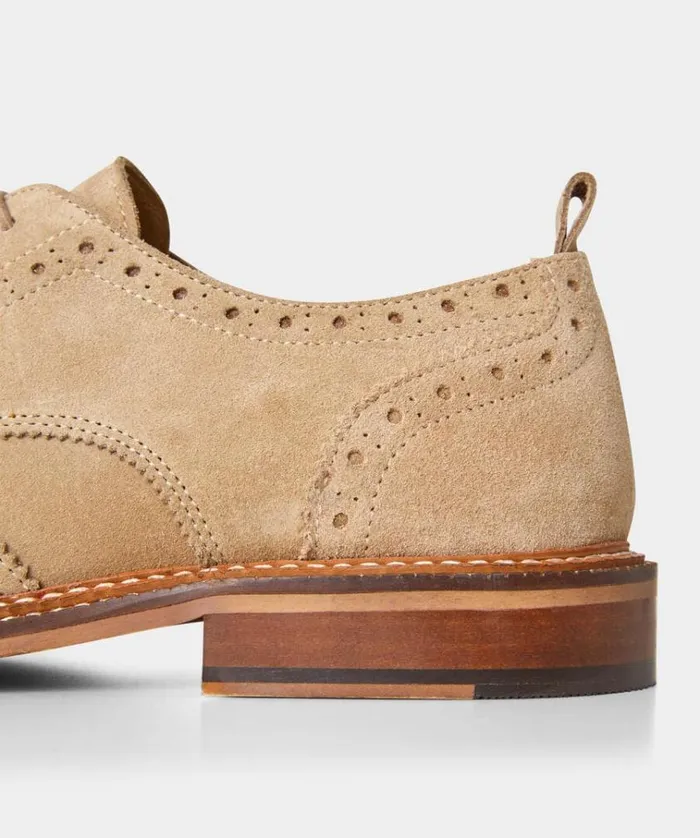 Men Joe Browns Shoes Double Rand Suede Brogues Men Joe Browns Shoes Double Rand Suede Brogues