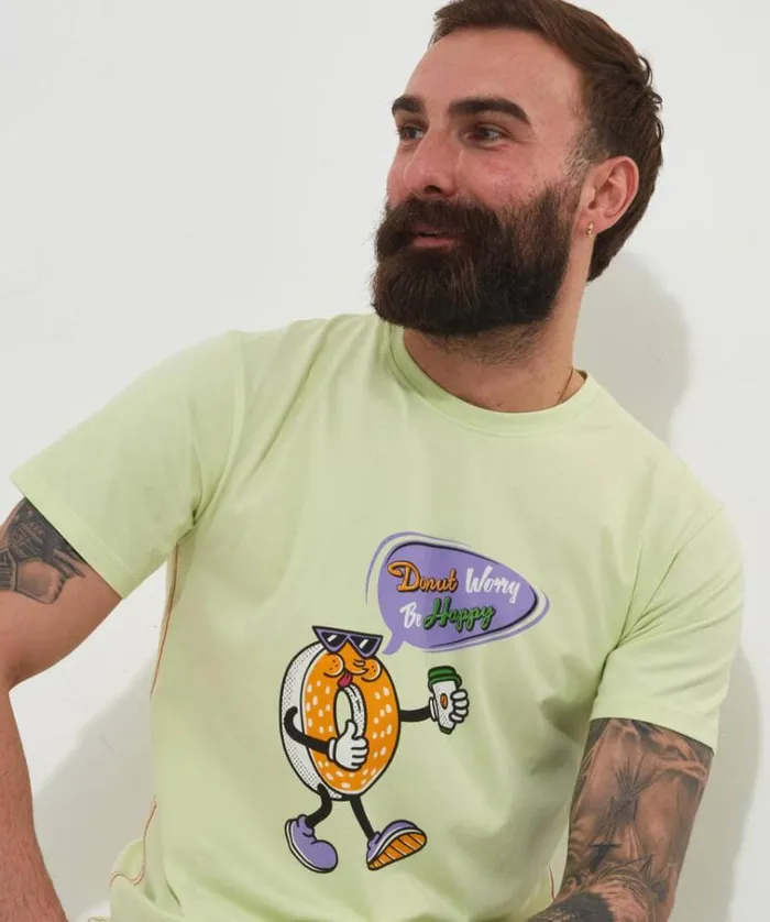 Men Joe Browns TShirts and Tops Be Happy Tee Men Joe Browns TShirts and Tops Be Happy Tee