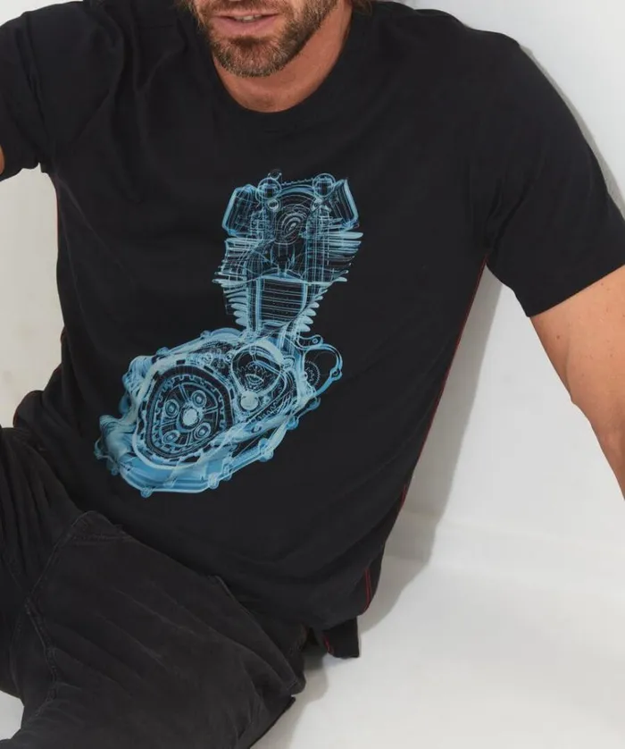 Men Joe Browns TShirts and Tops Blue Print Tee Men Joe Browns TShirts and Tops Blue Print Tee