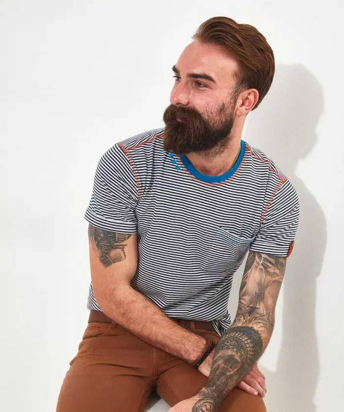 Men Joe Browns TShirts and Tops Carefree Stripe Tee